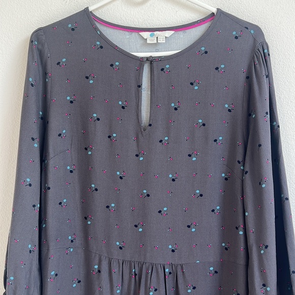 BODEN Vanessa jersey floral long sleeve dress - Picture 3 of 11